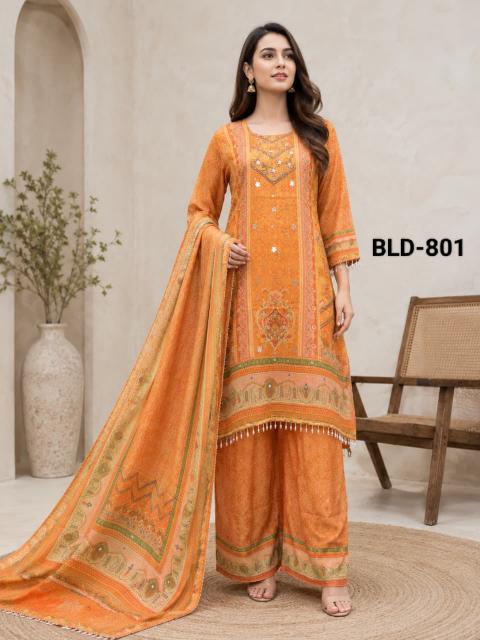 Ballika 3pcs big baloon style long kurtis wholesale market detail